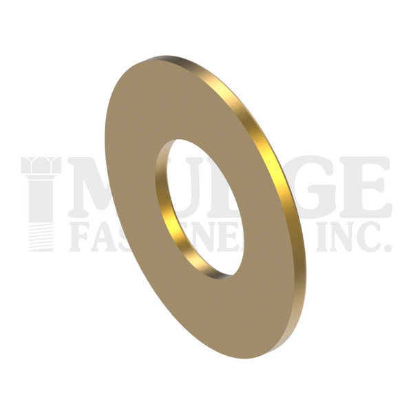 351008BR #8S  FLAT WASHER SOLID BRASS .375 OD